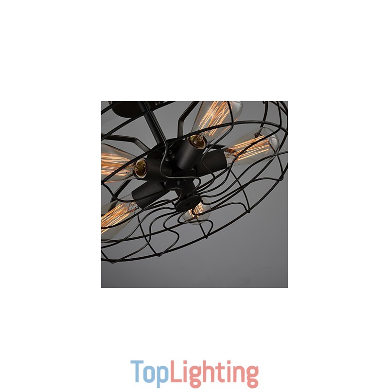 The American Country Industrial Designer Lamp Personalized Lamp European Retro Fan Ceiling Lamps