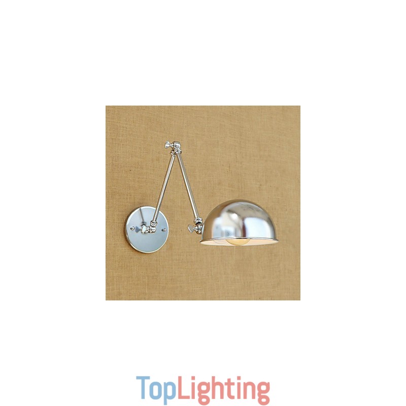 Modern Contemporary Retro Electroplated Feature for Swing Arm Eye Protection Ambient Light