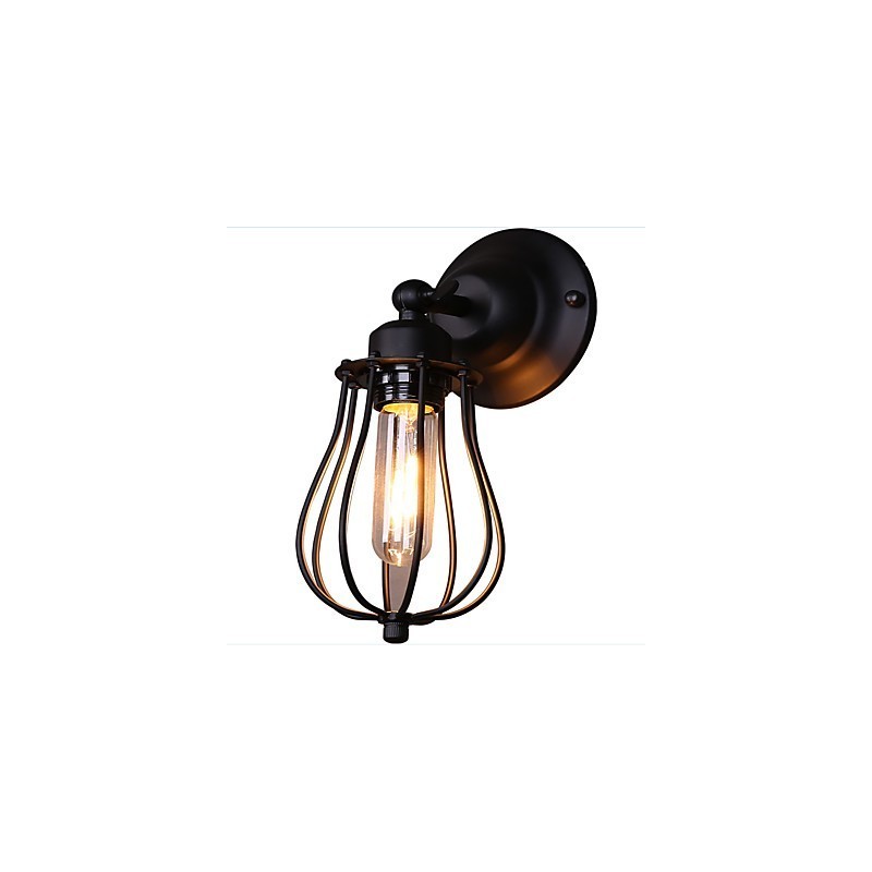 Traditional Classic Rustic Lodge Country Painting Feature for Swing Arm Ambient Light Wall Sconces Wall Light