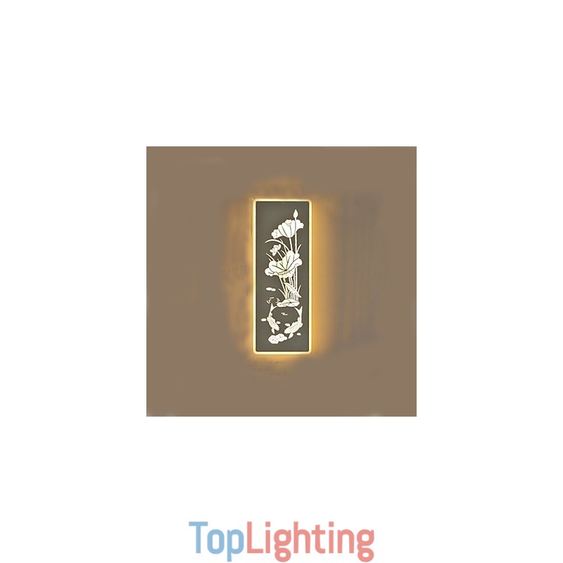 Integrated Modern Contemporary Modern Comtemporary Painting Feature for Ambient Light Wall Sconces