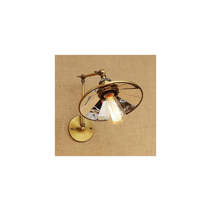 Rustic Lodge Country Retro Electroplated Feature for Mini Style Swing Arm Ambient Light