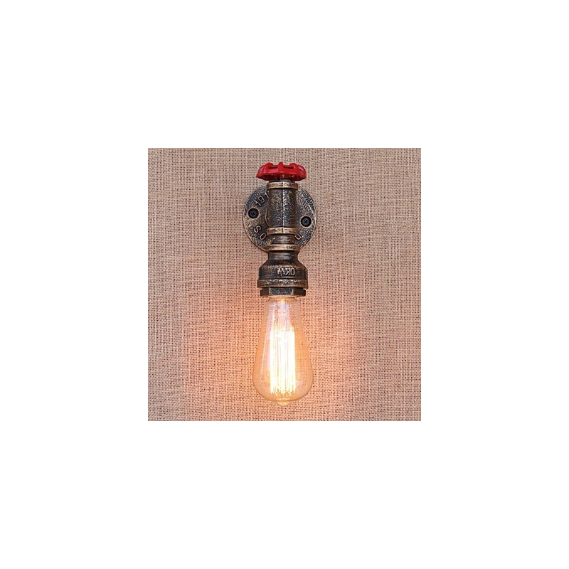 Country Retro Painting Feature for Mini Style Ambient Light Wall Sconces Wall Light