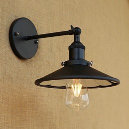 Country Retro Painting Feature for Mini Style Ambient Light Wall Sconces Wall Light