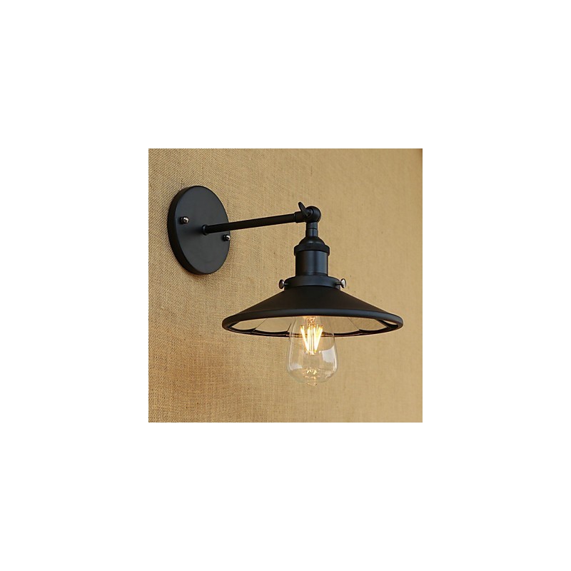 Country Retro Painting Feature for Mini Style Ambient Light Wall Sconces Wall Light