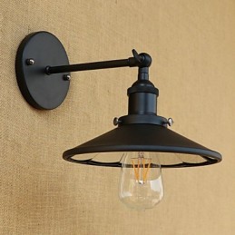 Country Retro Painting Feature for Mini Style Ambient Light Wall Sconces Wall Light