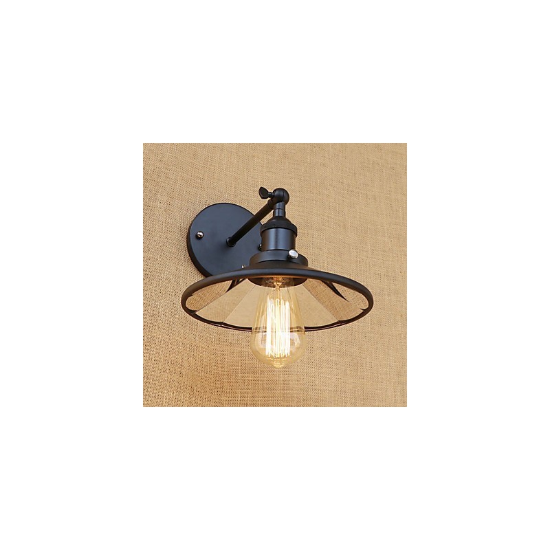 Country Retro Painting Feature for Mini Style Ambient Light Wall Sconces Wall Light