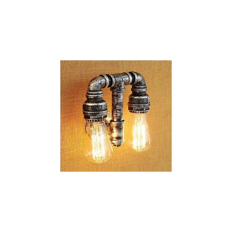 Country Retro Painting Feature for Swing Arm Ambient Light Wall Sconces Wall Light