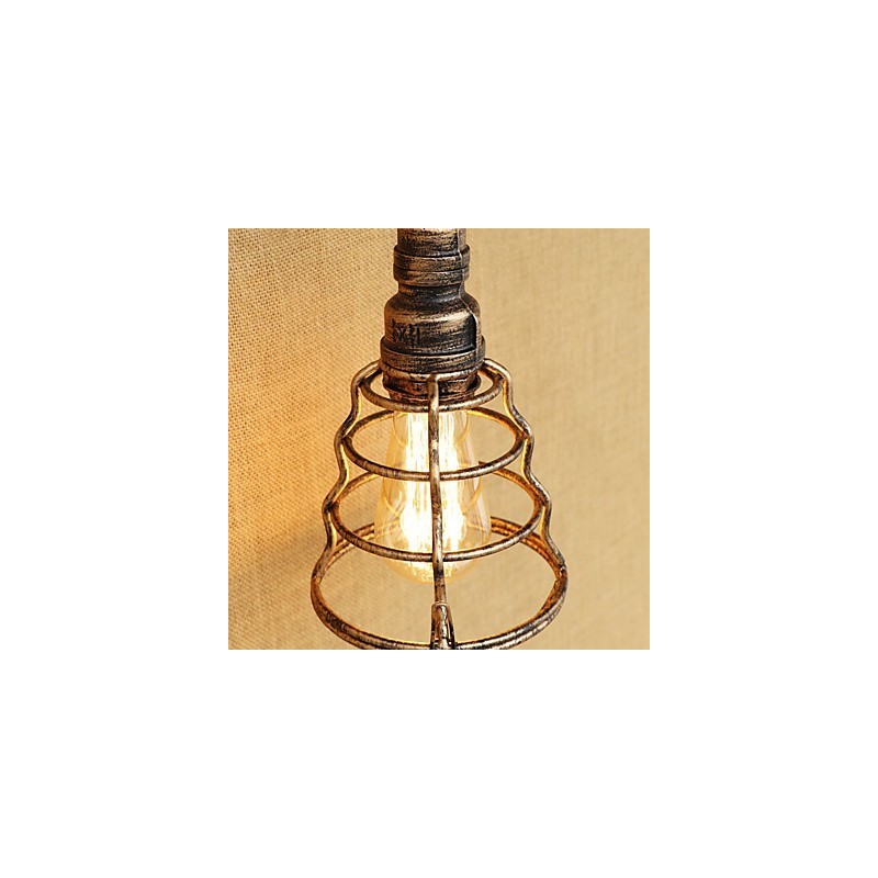 Country Retro Painting Feature for Mini Style Ambient Light Wall Sconces Wall Light