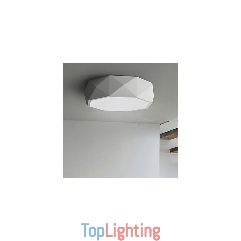 Geometric Ceiling Lamps White Light Concise Modern