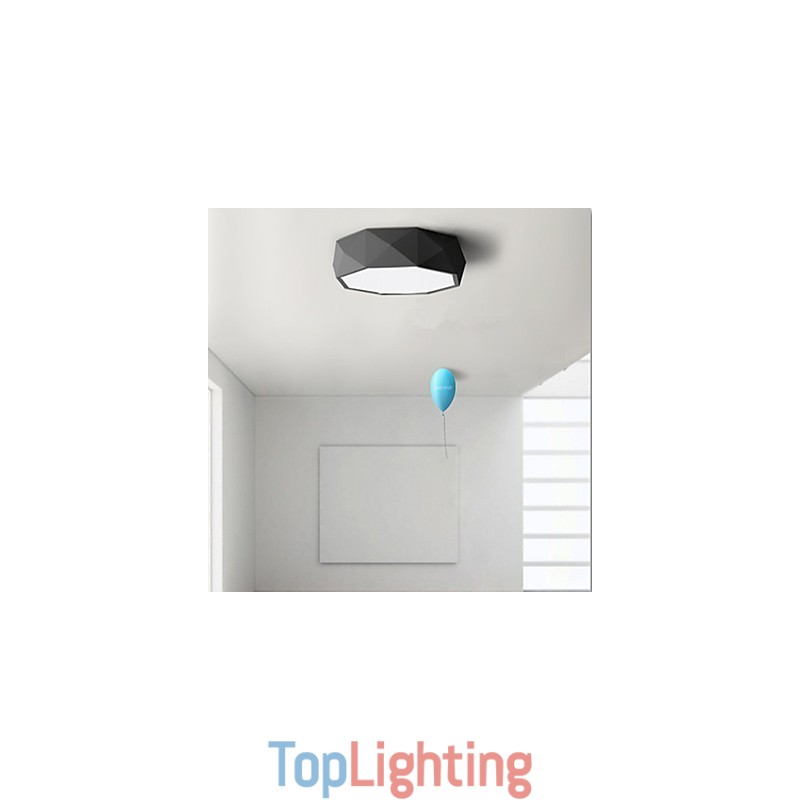 Geometric Ceiling Lamps White Light Concise Modern