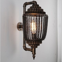 Vintage Iron Industrial Wind Shop Gear Lamp