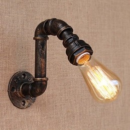 Country Retro Painting Feature for Mini Style Swing Arm Ambient Light Wall Sconces