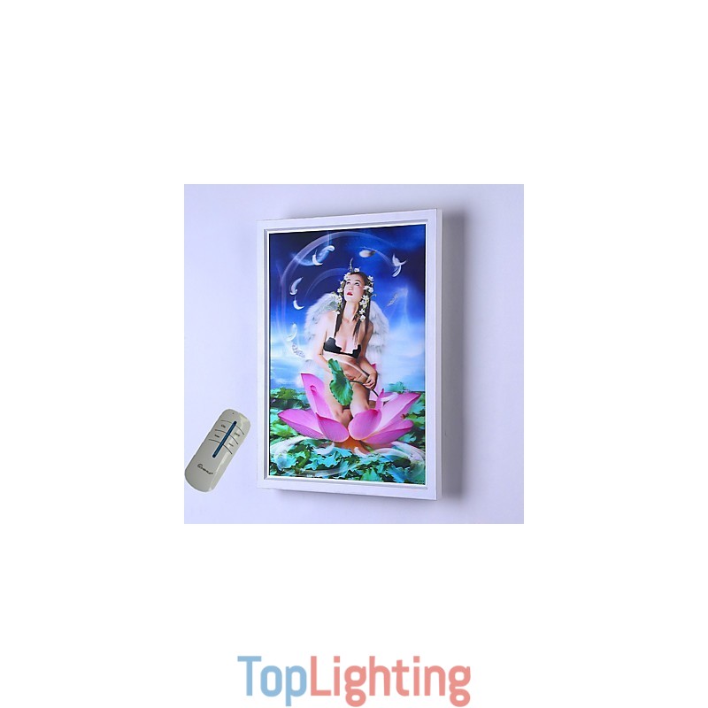 Integrated Modern Contemporary Modern Comtemporary Painting Feature for Ambient Light Wall Sconces