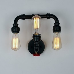 Rustic Lodge Modern Contemporary Country Retro Painting Feature for Mini Style Uplight Wall Sconces