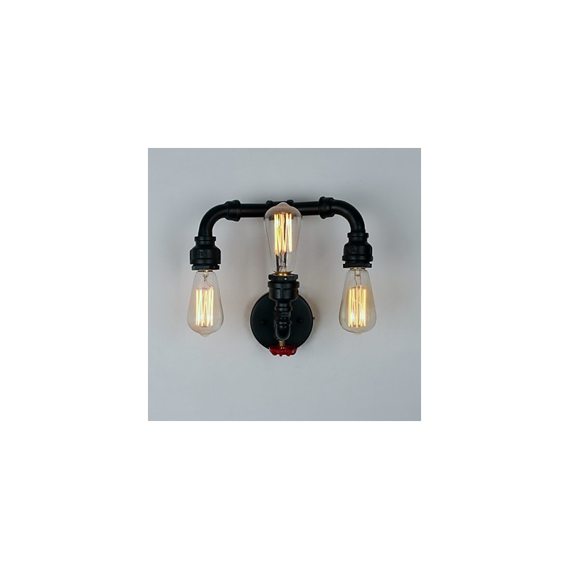 Rustic Lodge Modern Contemporary Country Retro Painting Feature for Mini Style Uplight Wall Sconces