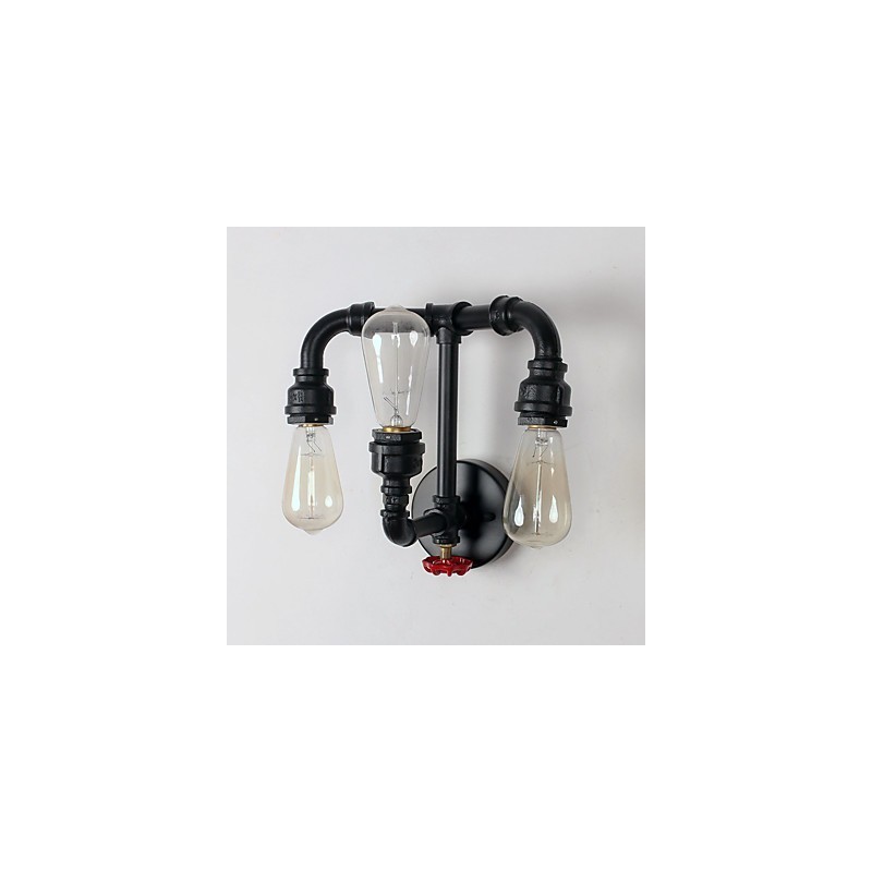 Rustic Lodge Modern Contemporary Country Retro Painting Feature for Mini Style Uplight Wall Sconces