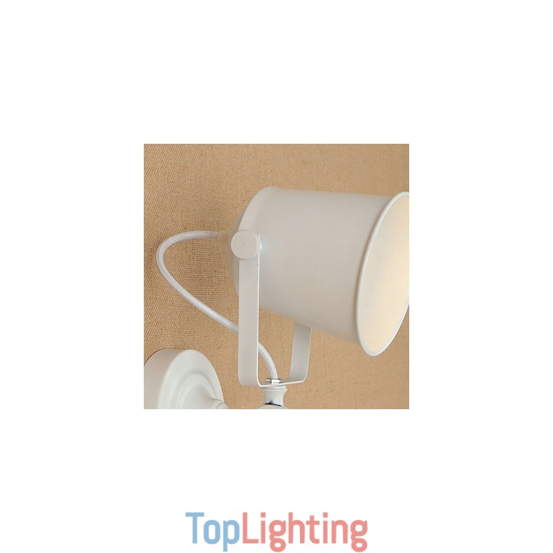 Painted Steel Wall Lamp Dumb Black American Coffee Decoration Retro Wall Light Lightsaber Lamp On Wall