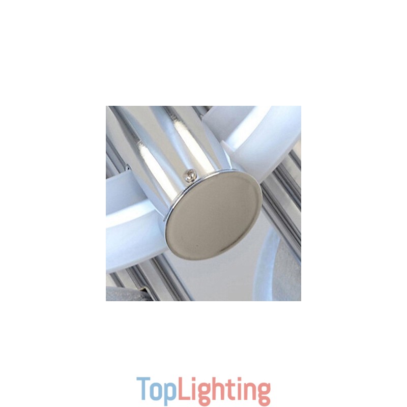 Chandelier Modern Silver 3 Lights