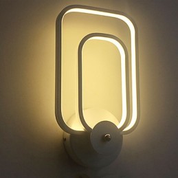 Aluminum Wall Lamp Modern Minimalist Balcony Staircase Decorative Wall Lamp Bedside Lights