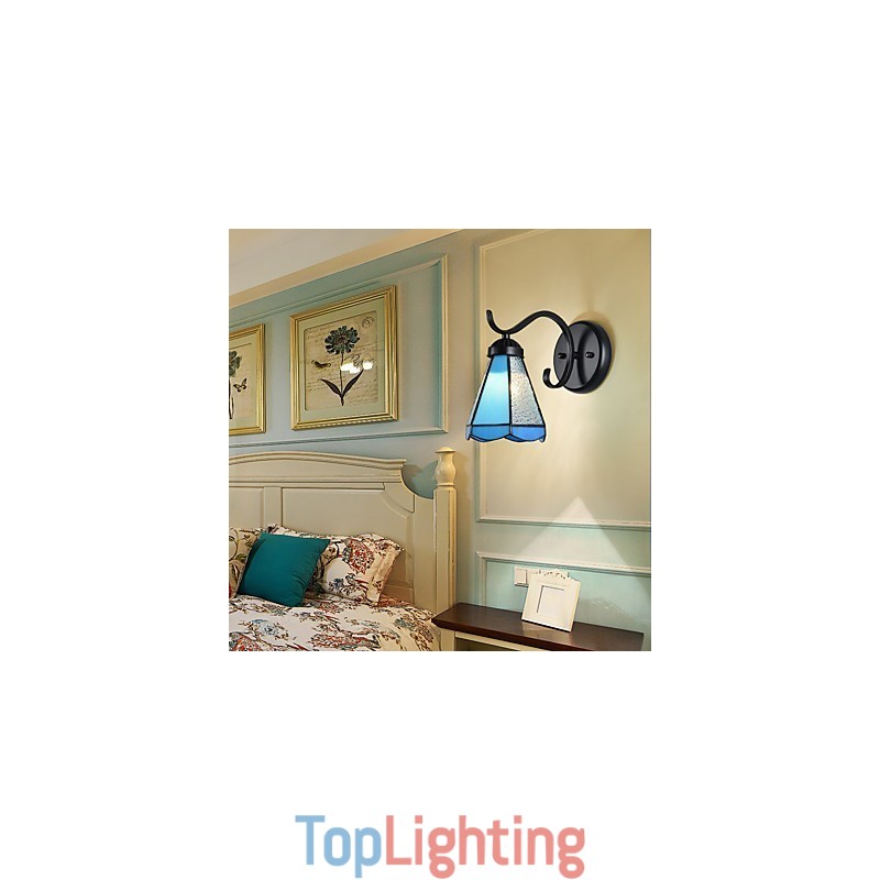 Rustic Lodge Painting Feature for Downlight Wall Sconces Wall Light