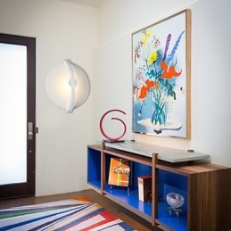 Wrought Iron Wall Lamp Lodge Simple Country Modern Contemporary Painting Feature for Mini Style Ambient Light