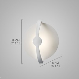 Wrought Iron Wall Lamp Lodge Simple Country Modern Contemporary Painting Feature for Mini Style Ambient Light