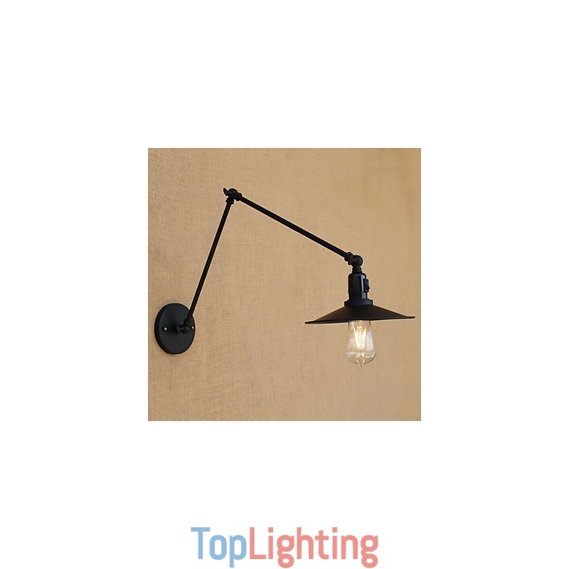 Vintage Country Painting Feature for Mini Style Swing Arm Swing Arm Swing Arm Lights
