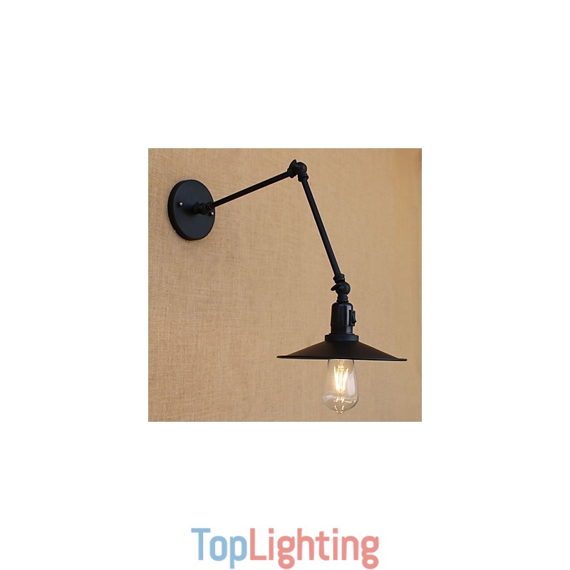 Vintage Country Painting Feature for Mini Style Swing Arm Swing Arm Swing Arm Lights