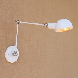 Vintage Country Painting Feature for Mini Style Swing Arm Eye Protection Ambient Light Swing Arm LightsWall