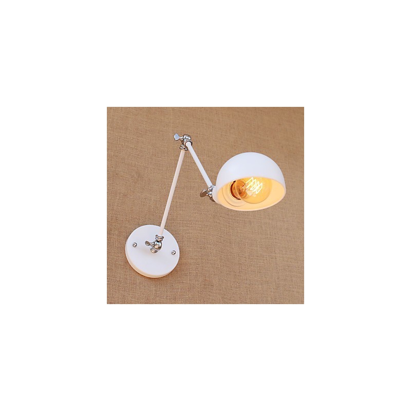 Vintage Country Painting Feature for Mini Style Swing Arm Eye Protection Ambient Light Swing Arm LightsWall
