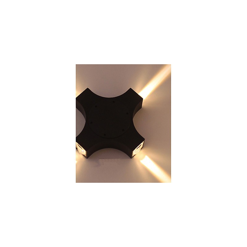 Integrated Simple Novelty Country Feature for Eye Protection Ambient Light Wall Sconces Cross Star Outdoor Waterproof Courtyard Wall Lamp
