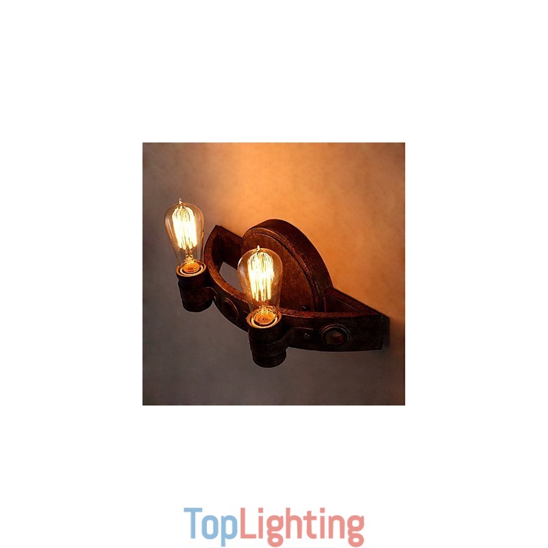 Loft Style Vintage Industrial Creative Personality Metal Wall Lamp for the Coffee Room Bar Foyer Decorate Wall Lighting
