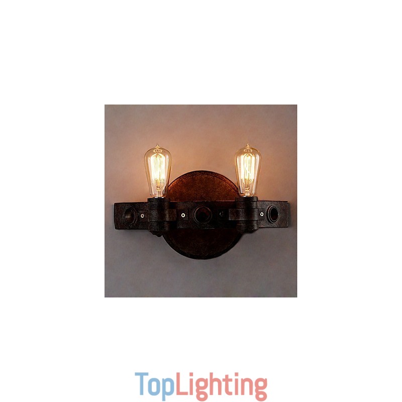 Loft Style Vintage Industrial Creative Personality Metal Wall Lamp for the Coffee Room Bar Foyer Decorate Wall Lighting