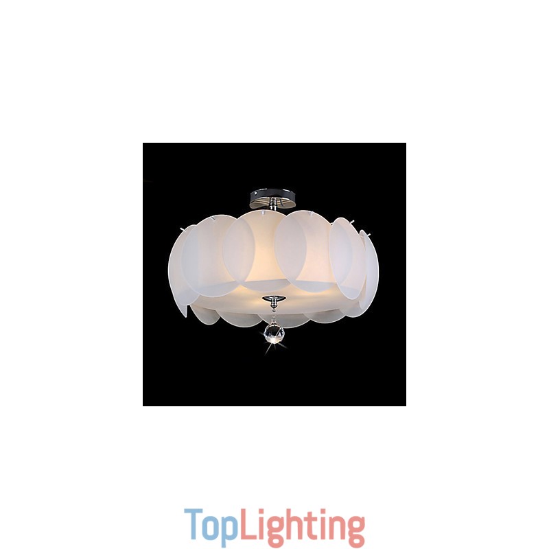 3 Light Glass Chandelier Modern Pendant Light Family