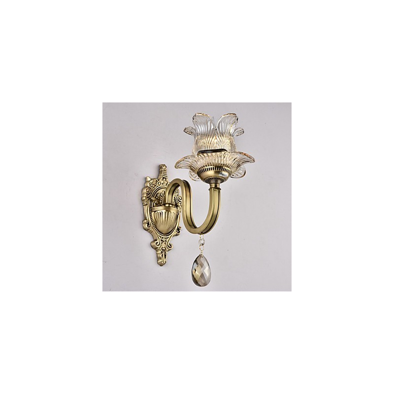 Rustic Lodge Brass Feature for Mini Style Uplight Wall Sconces Wall Light