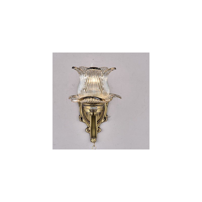 Rustic Lodge Brass Feature for Mini Style Uplight Wall Sconces Wall Light