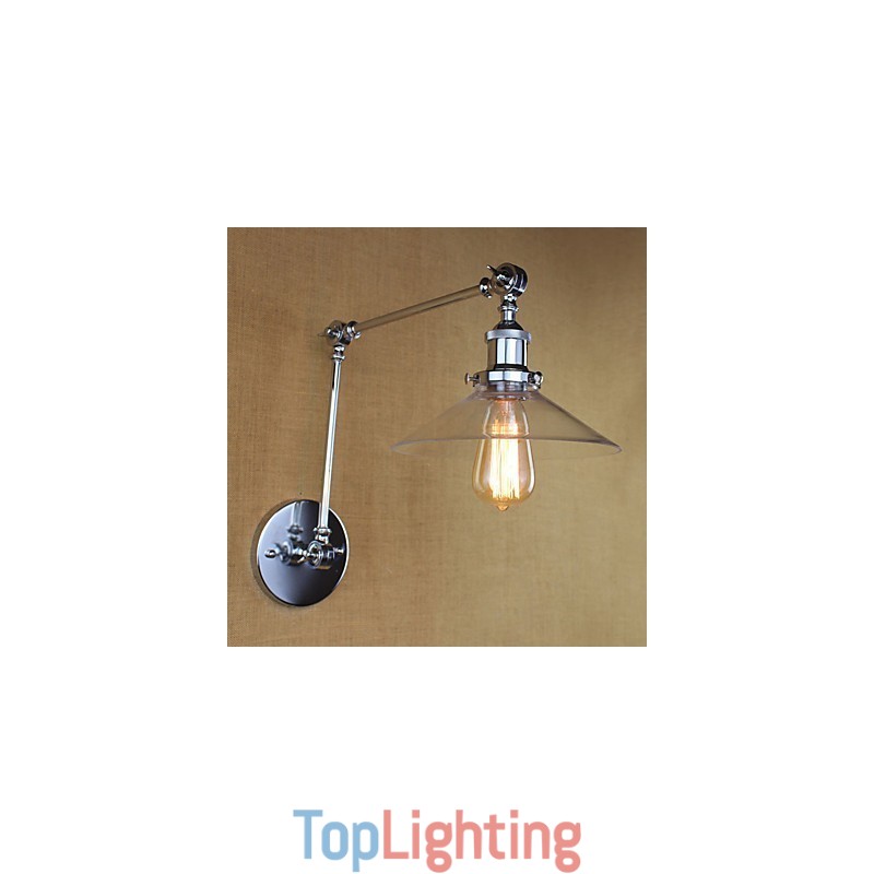 Vintage Country Retro Electroplate Feature for Mini Style Swing Arm Ambient Light Swing