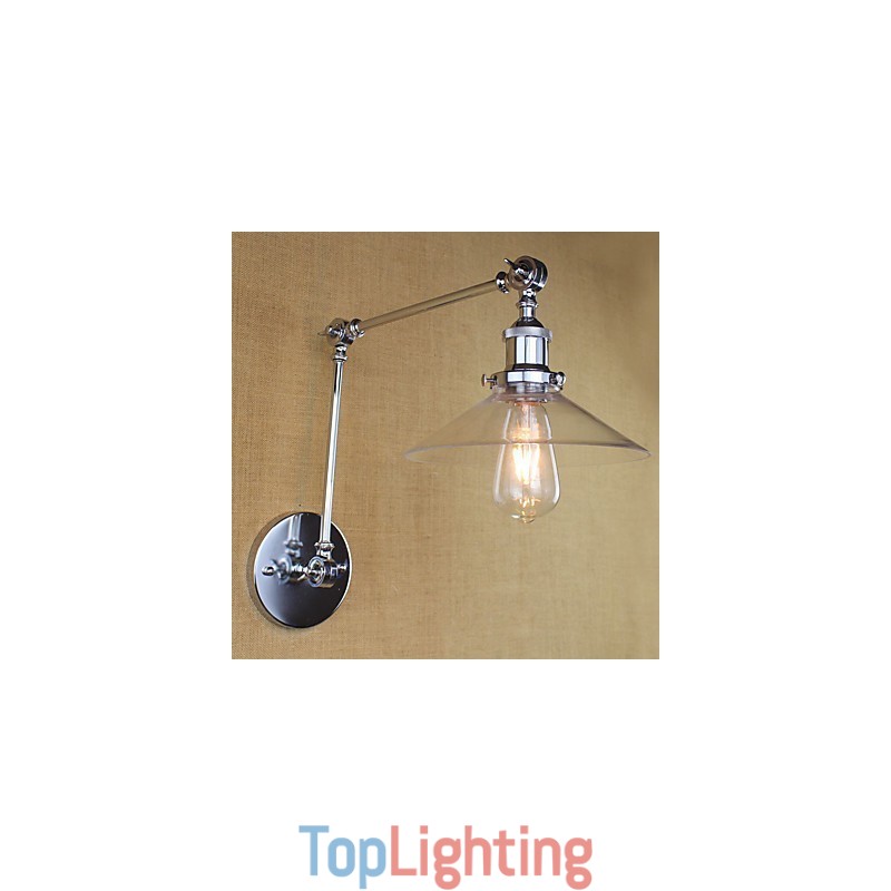 Vintage Country Retro Electroplate Feature for Mini Style Swing Arm Ambient Light Swing