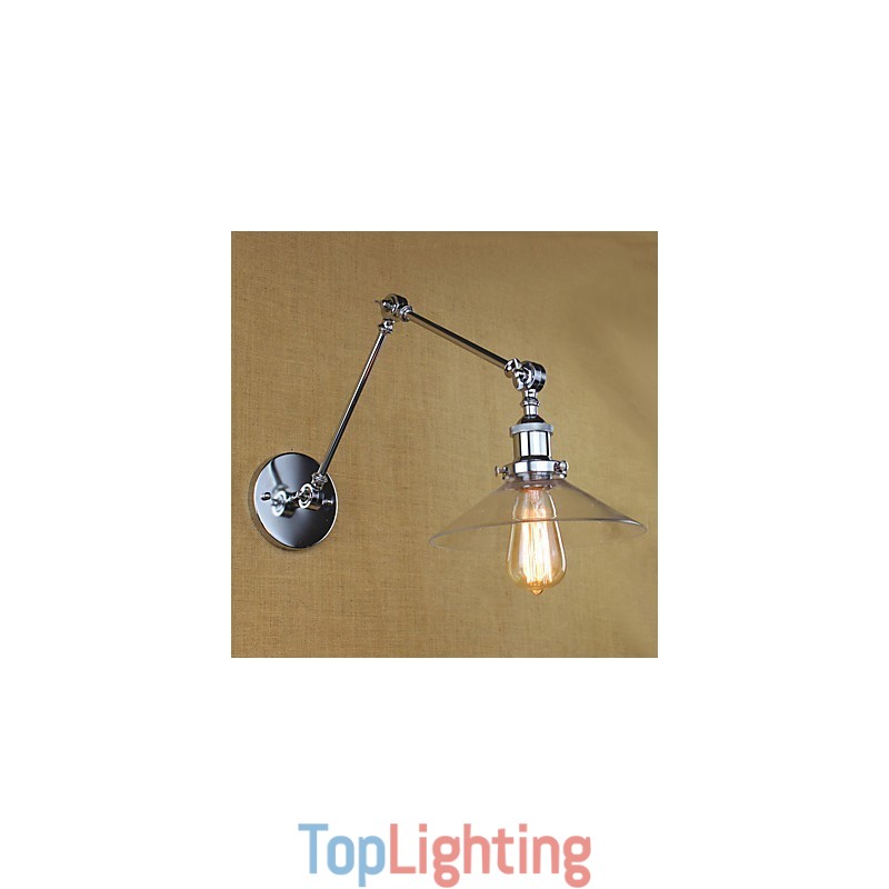 Vintage Country Retro Electroplate Feature for Mini Style Swing Arm Ambient Light Swing