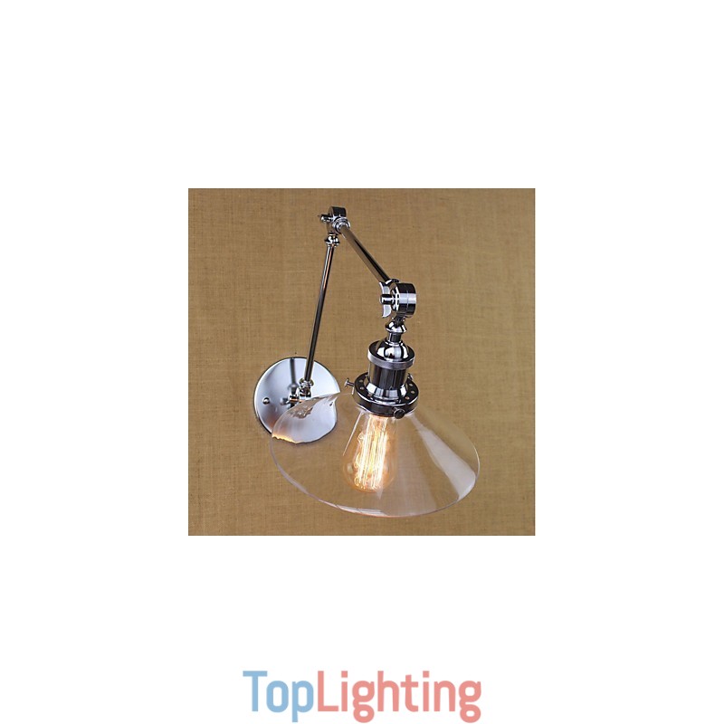 Vintage Country Retro Electroplate Feature for Mini Style Swing Arm Ambient Light Swing