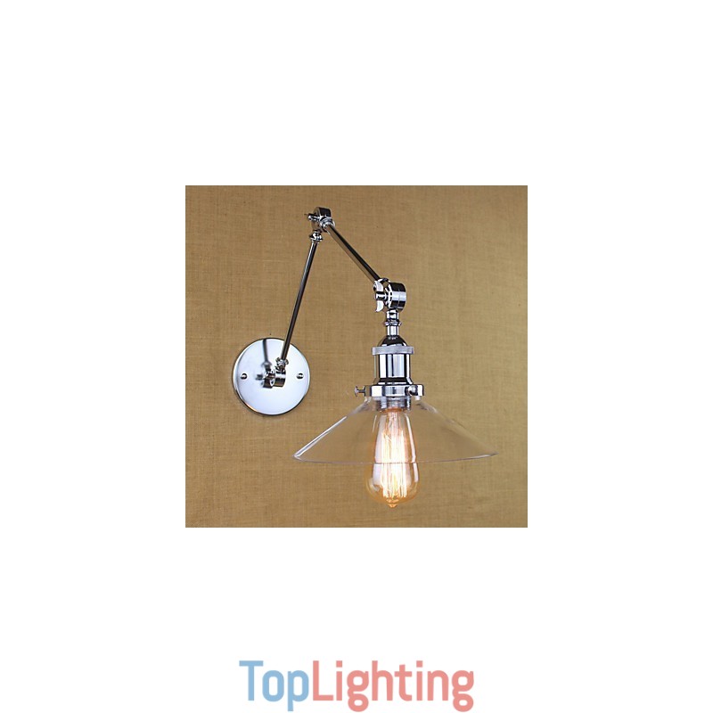 Vintage Country Retro Electroplate Feature for Mini Style Swing Arm Ambient Light Swing