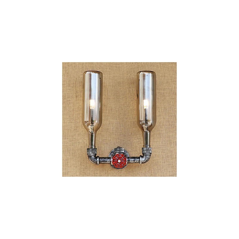 Water Bottle Wall Lamp Wall Light Gray