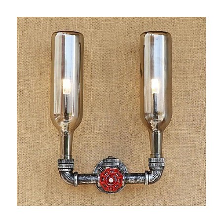 Water Bottle Wall Lamp Wall Light Gray Water Bottle Wall Lamp Wall Light Gray