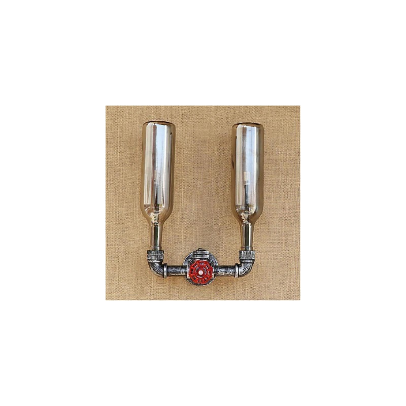 Water Bottle Wall Lamp Wall Light Gray