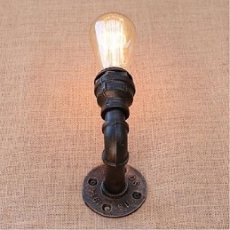 Nostalgia Simple Water Pipe Decorative Small Wall Lamp Wall Light