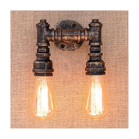 Nostalgia Simple Water Pipe Decorative Small Wall Lamp Wall Light Nostalgia Simple Water Pipe Decorative Small Wall Lamp Wall Light