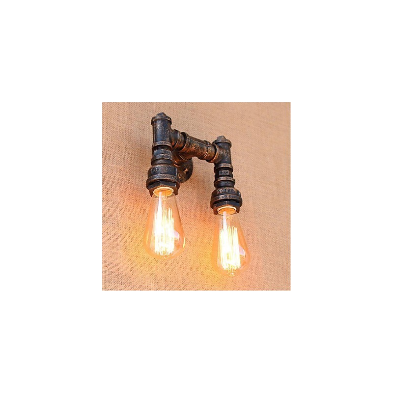 Nostalgia Simple Water Pipe Decorative Small Wall Lamp Wall Light