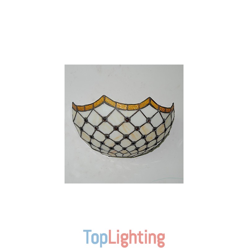 Retro Country Wall Lights Glass Shade Living Room Bedroom Restaurant Cafe Bar Wall Sconces