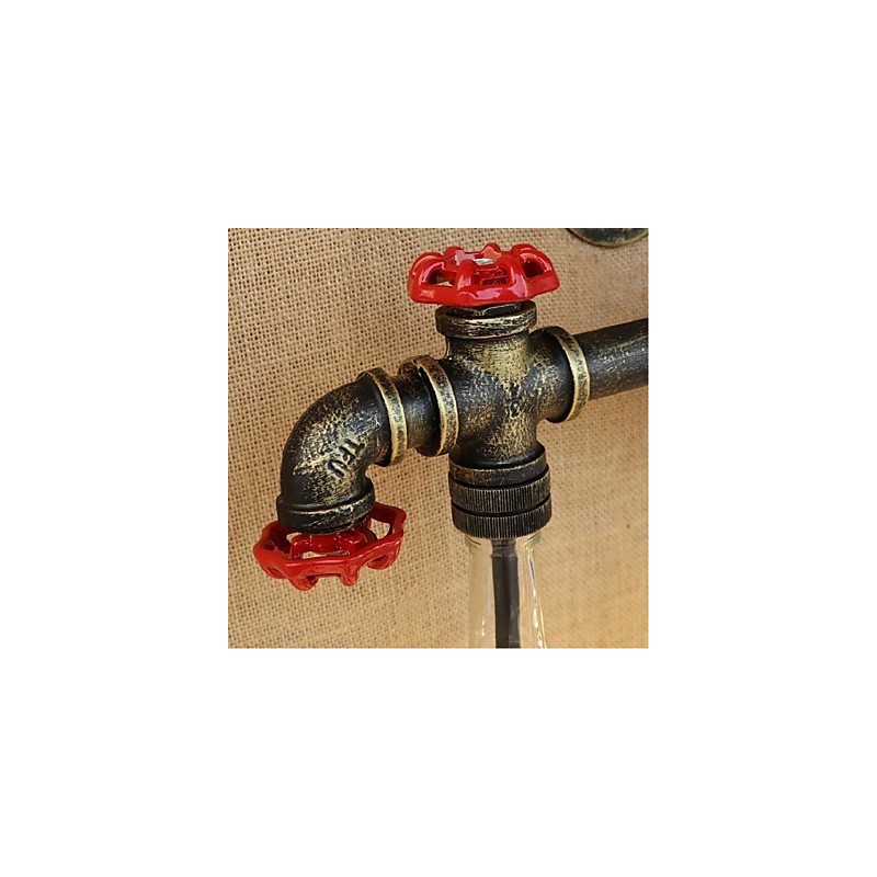 Retro Industrial Wind Switch Water Bottle Wall Lamp Wall Light