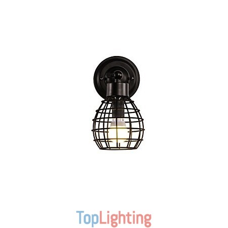 Retro Pipe Wall Lights Simple Loft Black Birdcage Metal Dining Room Kitchen Bar Cafe Decoration lighting Retro Pipe Wall Lights Simple Loft Black Birdcage Metal Dining Room Kitchen Bar Cafe Decoration lighting